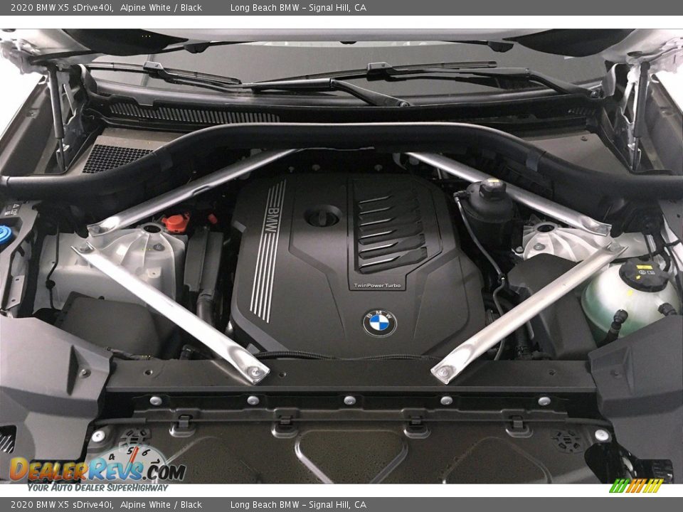 2020 BMW X5 sDrive40i Alpine White / Black Photo #10