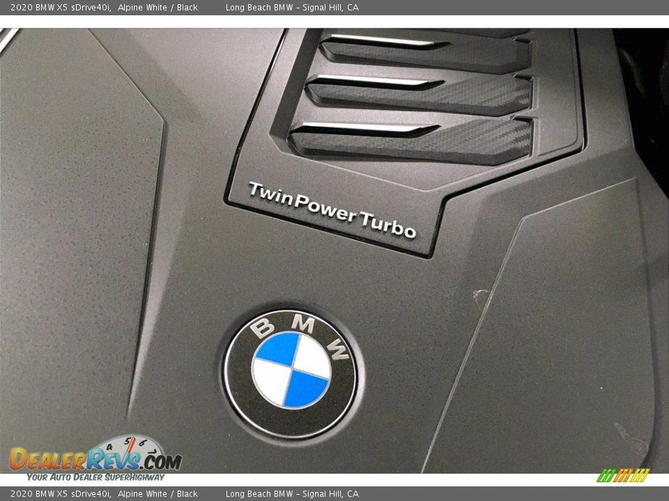 2020 BMW X5 sDrive40i Alpine White / Black Photo #11