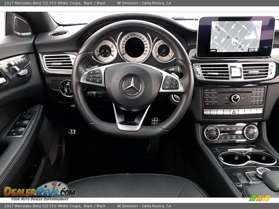 Dashboard of 2017 Mercedes-Benz CLS 550 4Matic Coupe Photo #4