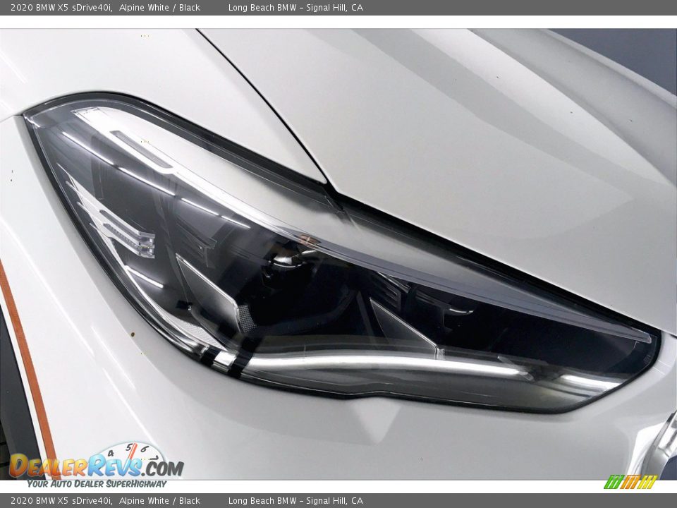 2020 BMW X5 sDrive40i Alpine White / Black Photo #14