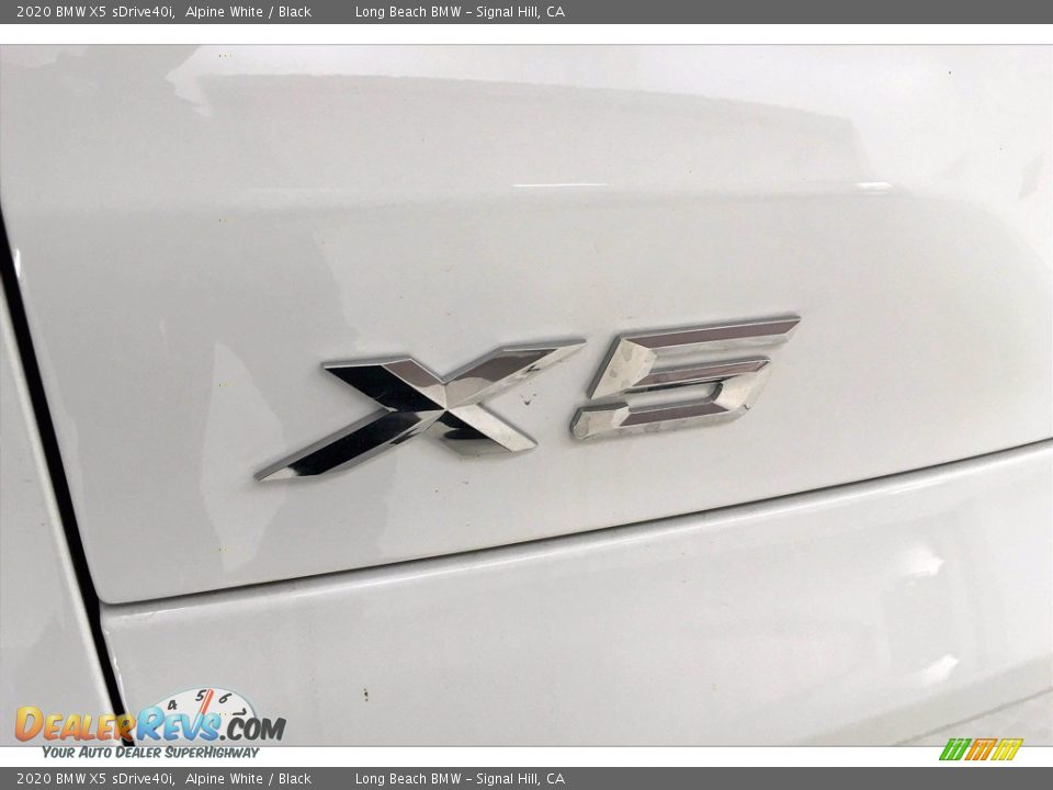 2020 BMW X5 sDrive40i Alpine White / Black Photo #16