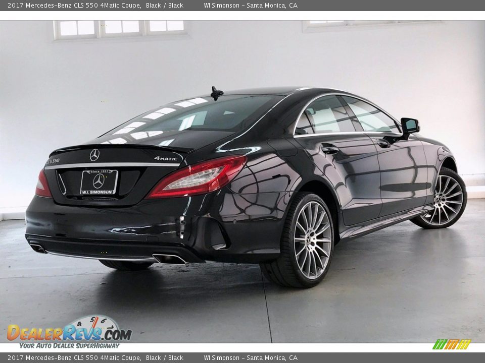 Black 2017 Mercedes-Benz CLS 550 4Matic Coupe Photo #16