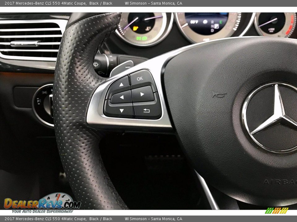 2017 Mercedes-Benz CLS 550 4Matic Coupe Steering Wheel Photo #18