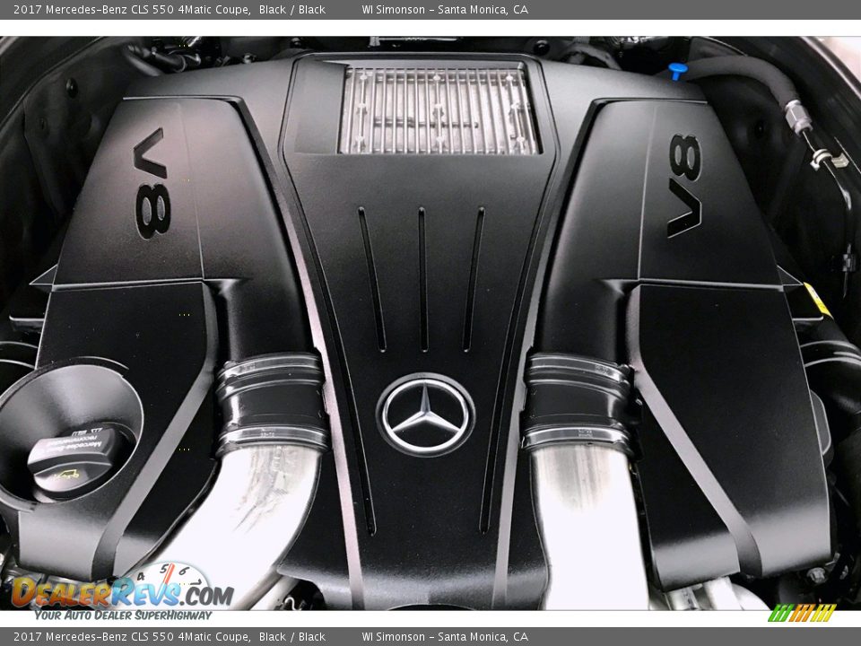 2017 Mercedes-Benz CLS 550 4Matic Coupe 4.7 Liter DI biturbo DOHC 32-Valve VVT V8 Engine Photo #31