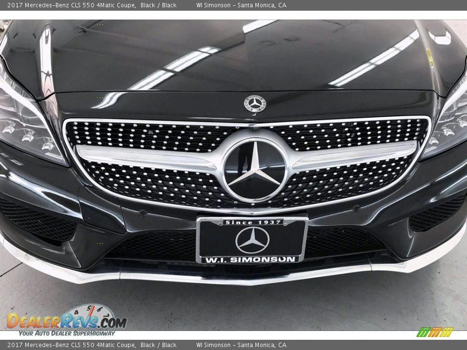 2017 Mercedes-Benz CLS 550 4Matic Coupe Black / Black Photo #33