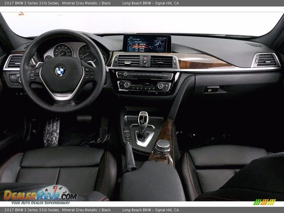 2017 BMW 3 Series 330i Sedan Mineral Grey Metallic / Black Photo #15