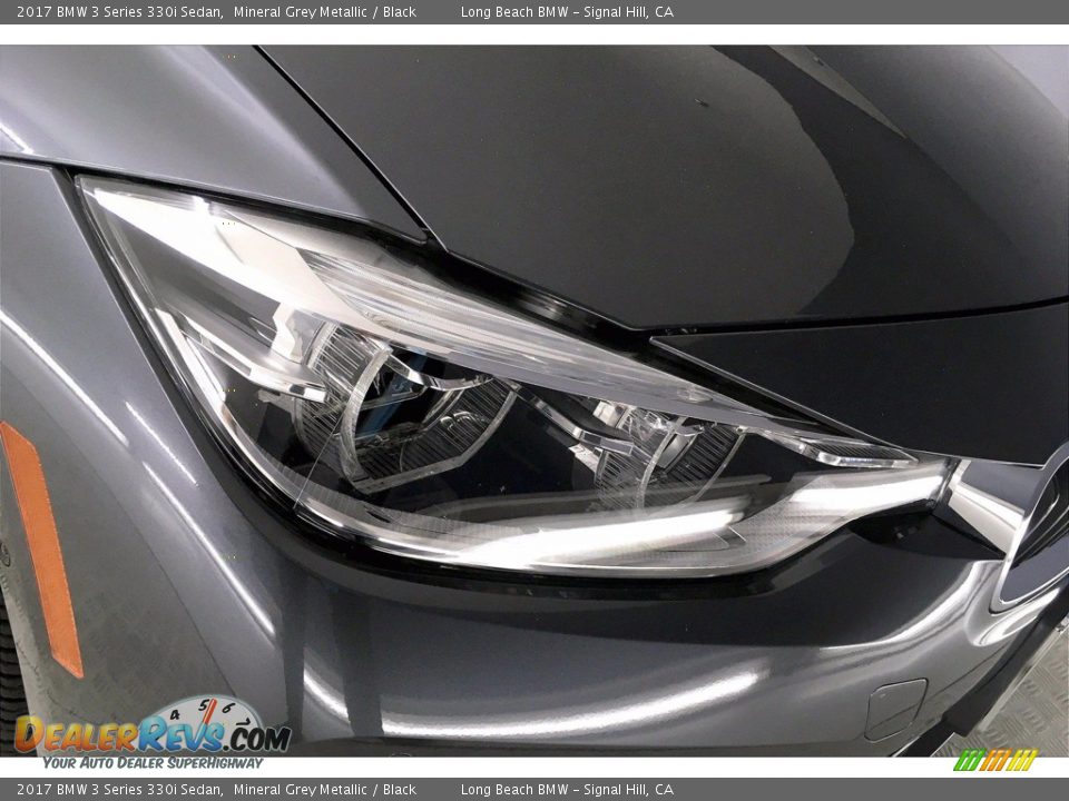 2017 BMW 3 Series 330i Sedan Mineral Grey Metallic / Black Photo #26