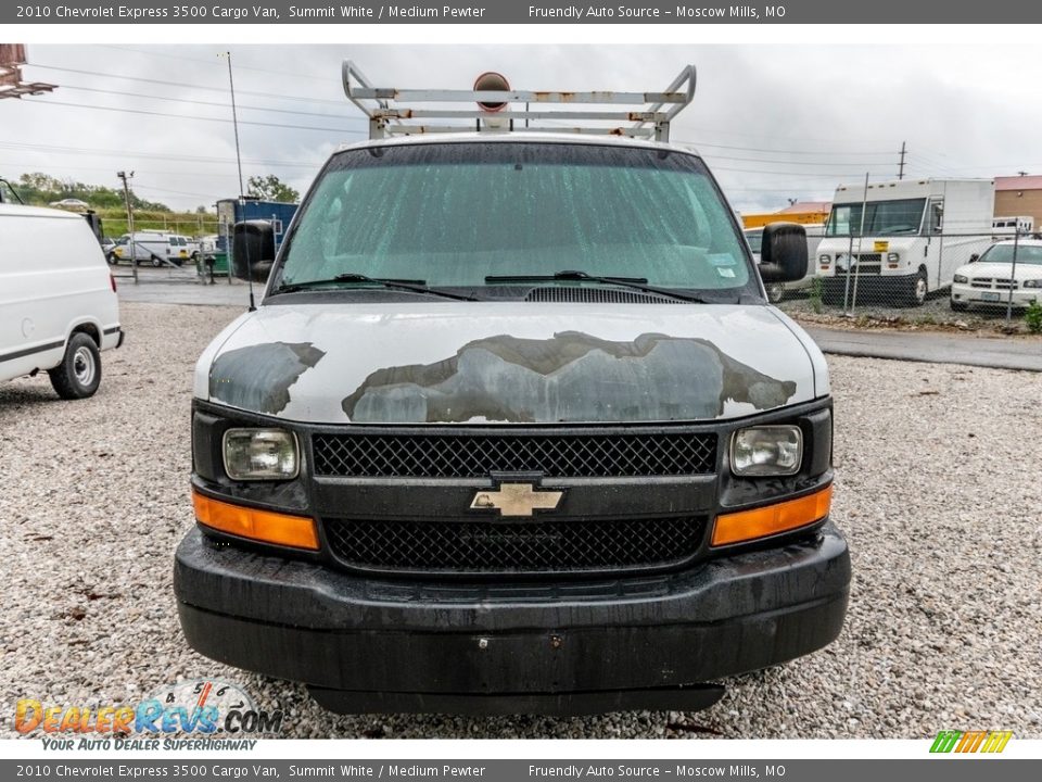 2010 Chevrolet Express 3500 Cargo Van Summit White / Medium Pewter Photo #9