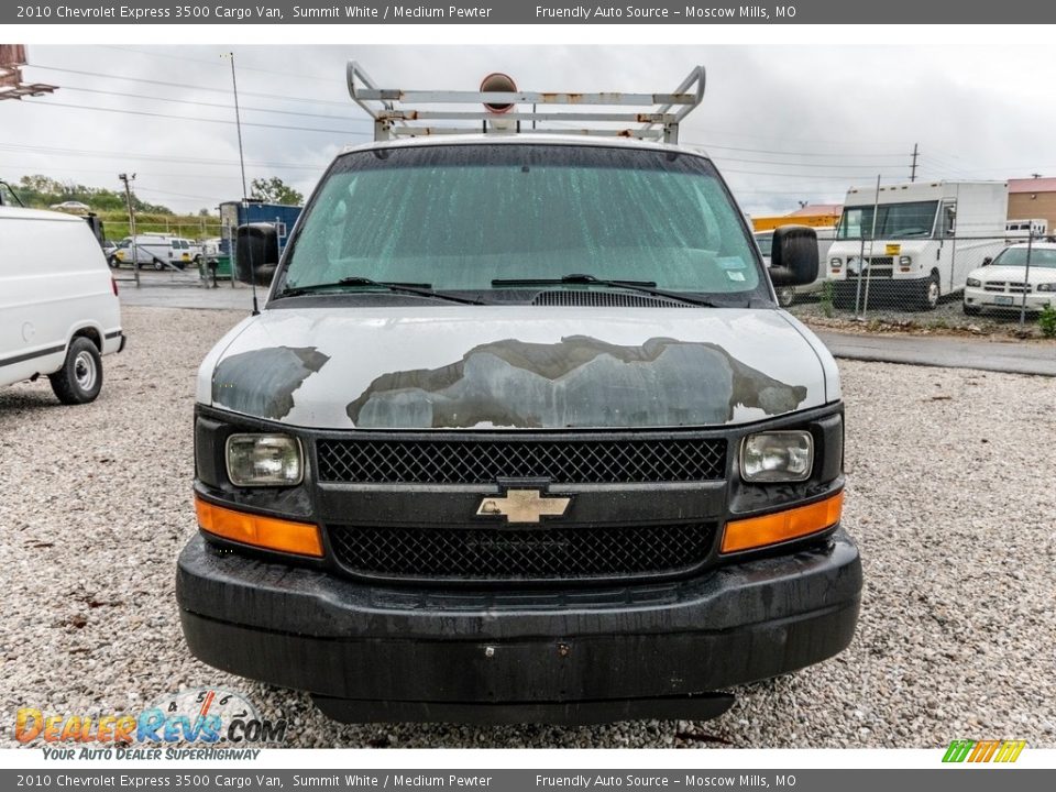 2010 Chevrolet Express 3500 Cargo Van Summit White / Medium Pewter Photo #9