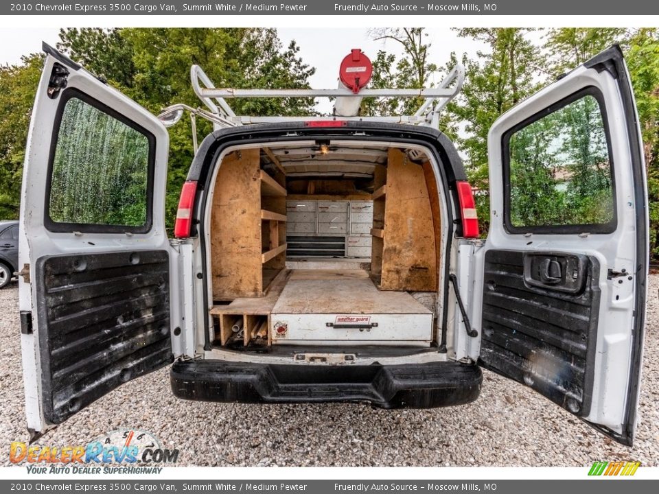 2010 Chevrolet Express 3500 Cargo Van Summit White / Medium Pewter Photo #21