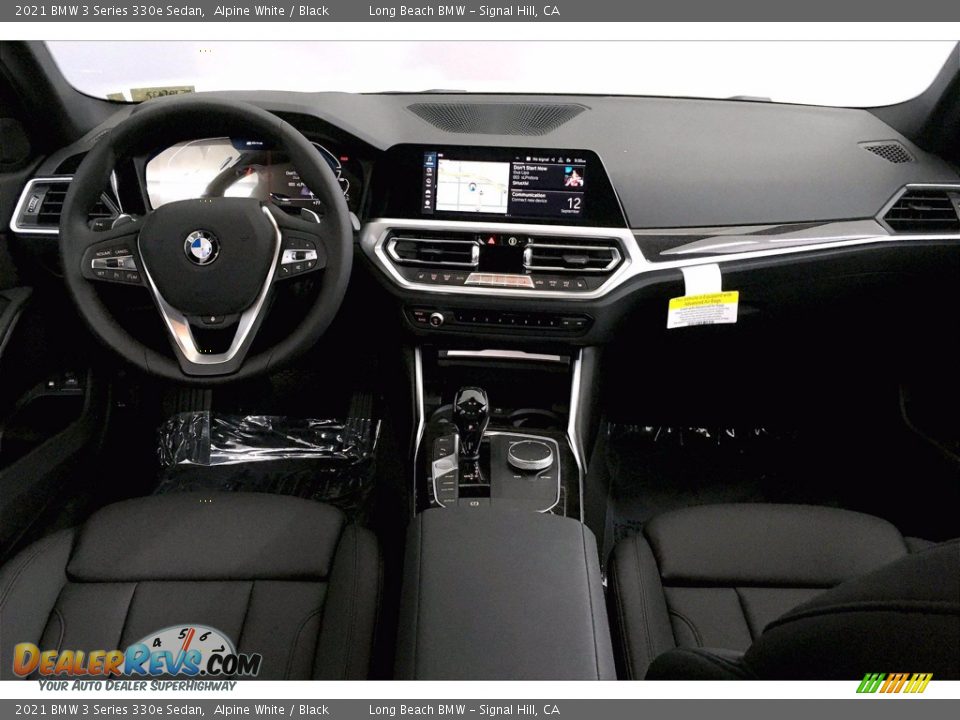 Dashboard of 2021 BMW 3 Series 330e Sedan Photo #5