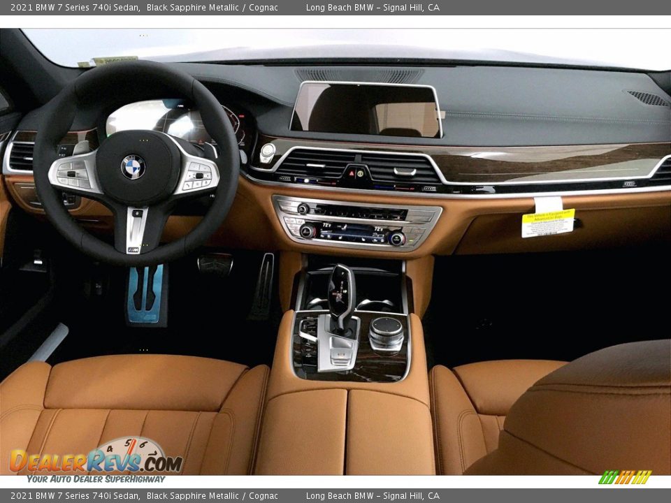 Dashboard of 2021 BMW 7 Series 740i Sedan Photo #5