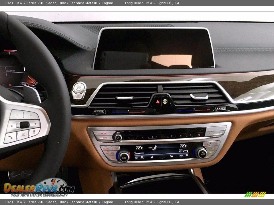 Controls of 2021 BMW 7 Series 740i Sedan Photo #6