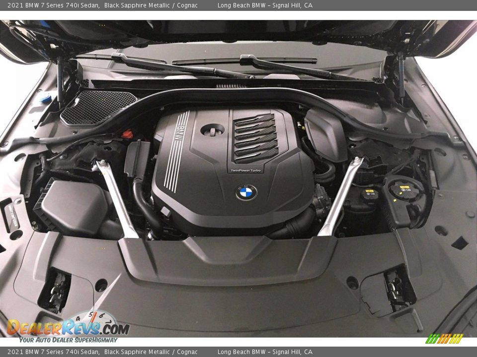 2021 BMW 7 Series 740i Sedan 3.0 Liter M TwinPower Turbocharged DOHC 24-Valve Inline 6 Cylinder Engine Photo #10