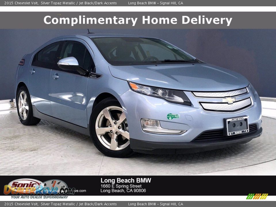 2015 Chevrolet Volt Silver Topaz Metallic / Jet Black/Dark Accents Photo #1