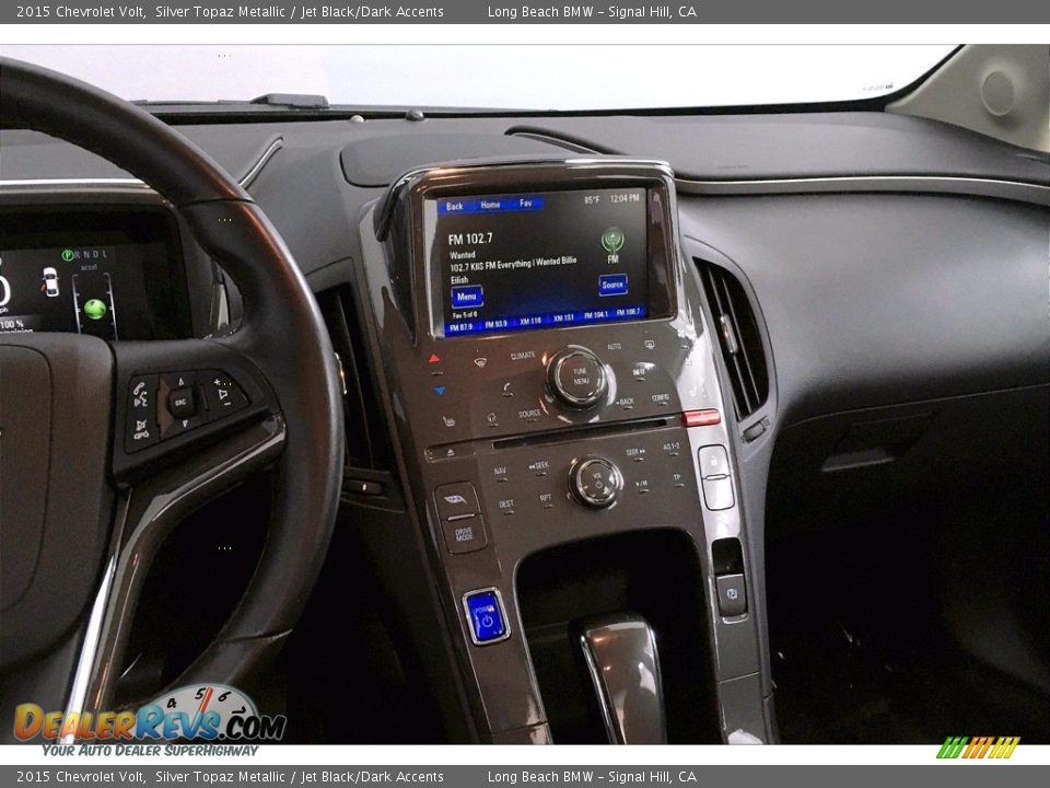 2015 Chevrolet Volt Silver Topaz Metallic / Jet Black/Dark Accents Photo #5