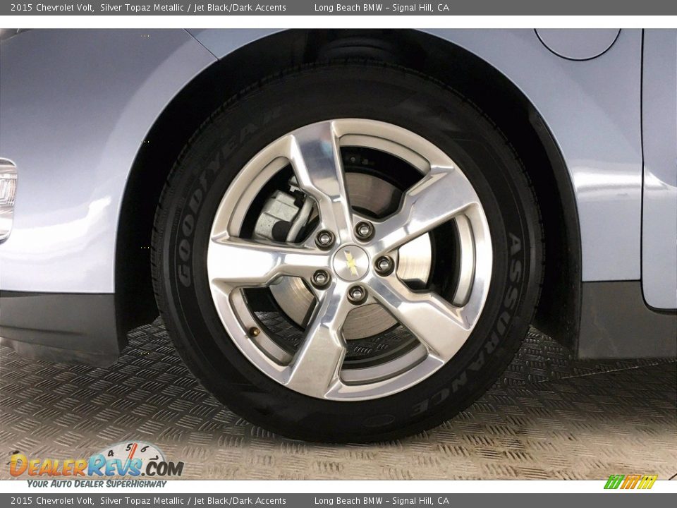 2015 Chevrolet Volt Silver Topaz Metallic / Jet Black/Dark Accents Photo #8