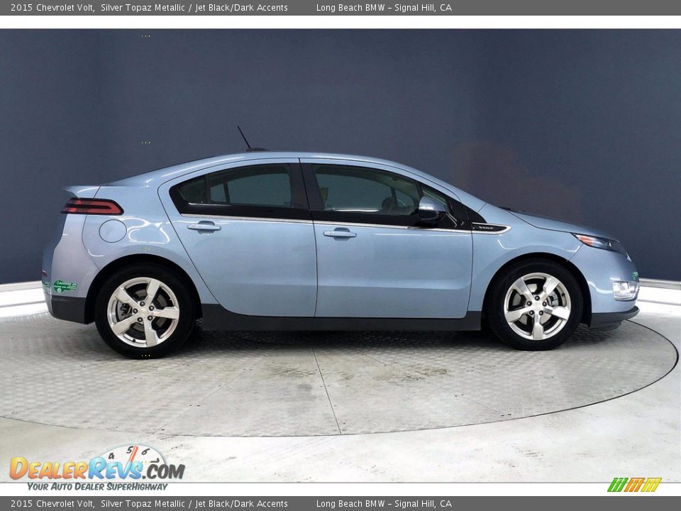 2015 Chevrolet Volt Silver Topaz Metallic / Jet Black/Dark Accents Photo #14