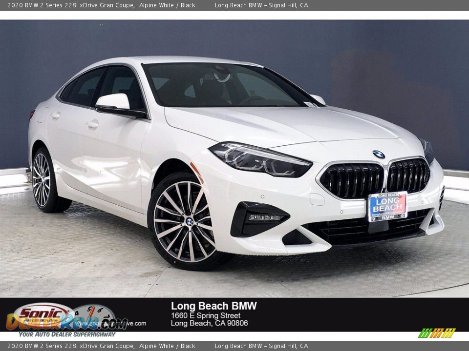 2020 BMW 2 Series 228i xDrive Gran Coupe Alpine White / Black Photo #1