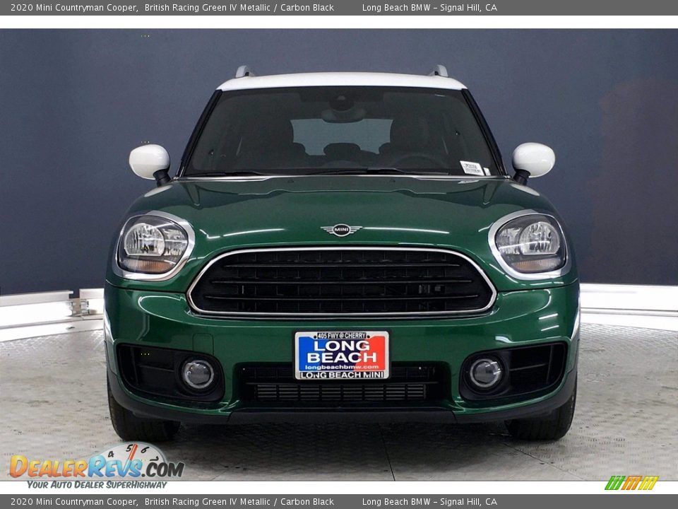 2020 Mini Countryman Cooper British Racing Green IV Metallic / Carbon Black Photo #2