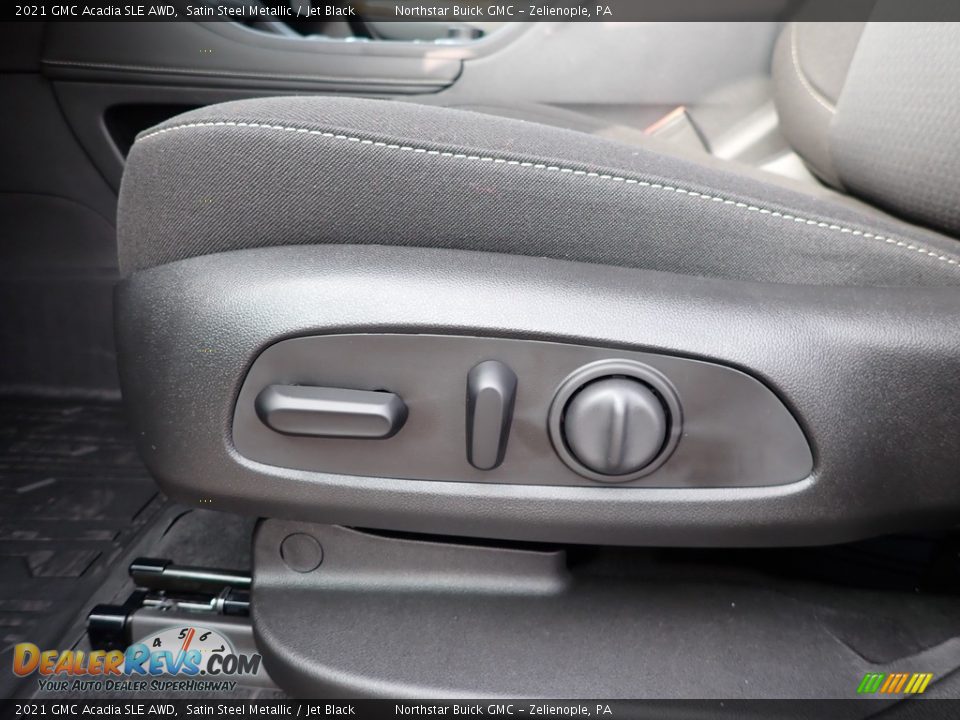 2021 GMC Acadia SLE AWD Satin Steel Metallic / Jet Black Photo #12