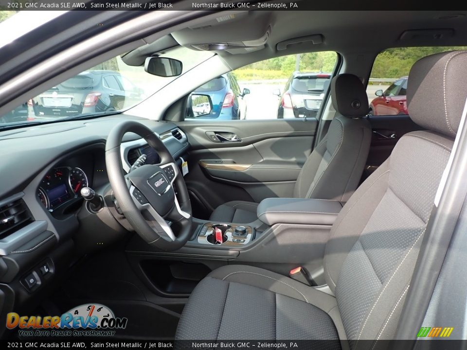 Front Seat of 2021 GMC Acadia SLE AWD Photo #13