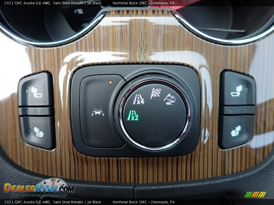 2021 GMC Acadia SLE AWD Satin Steel Metallic / Jet Black Photo #19