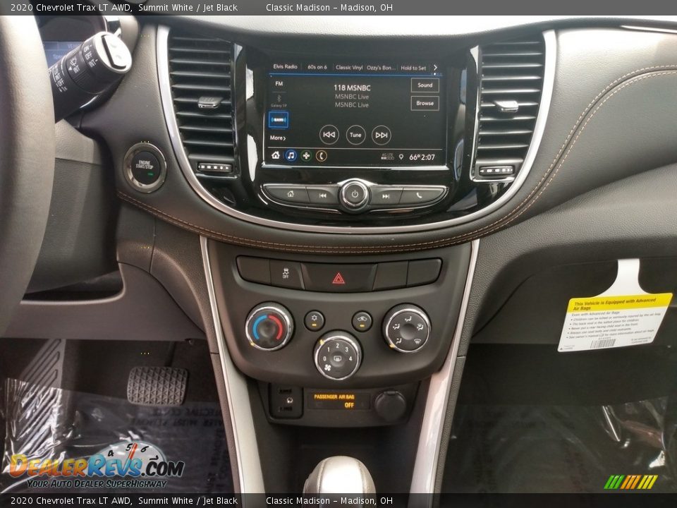 2020 Chevrolet Trax LT AWD Summit White / Jet Black Photo #12