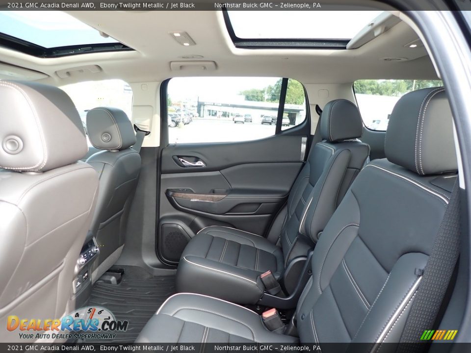 Rear Seat of 2021 GMC Acadia Denali AWD Photo #14