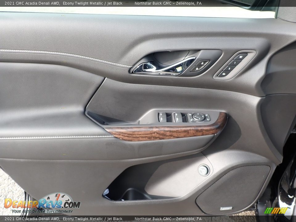 Door Panel of 2021 GMC Acadia Denali AWD Photo #17