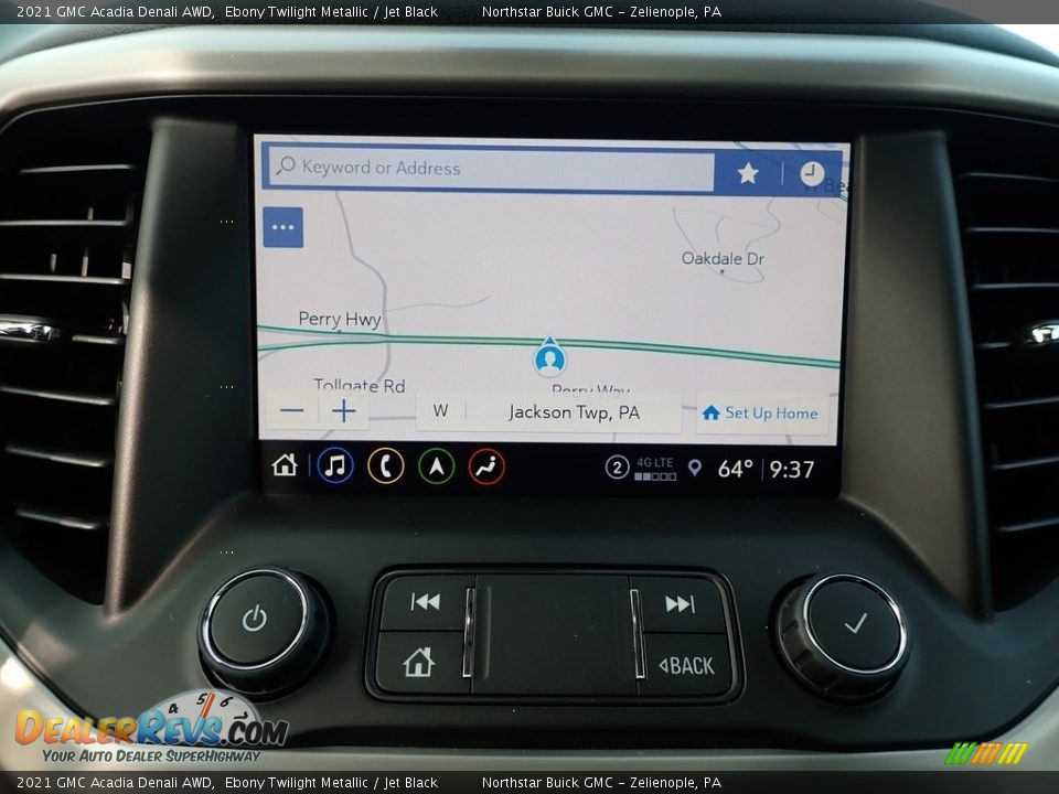 Navigation of 2021 GMC Acadia Denali AWD Photo #19