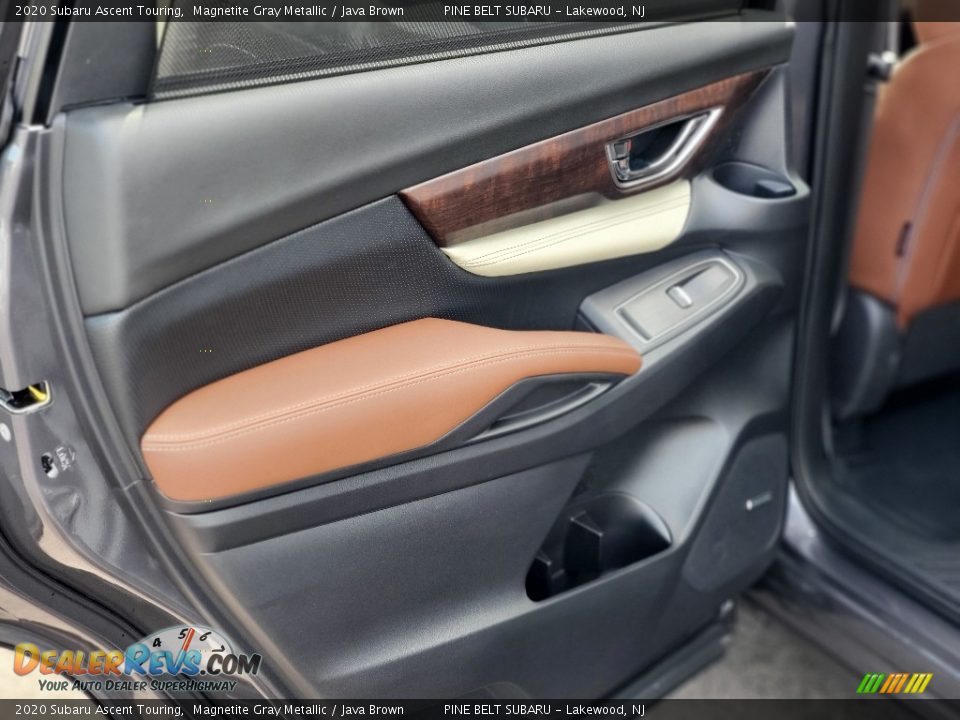 2020 Subaru Ascent Touring Magnetite Gray Metallic / Java Brown Photo #36