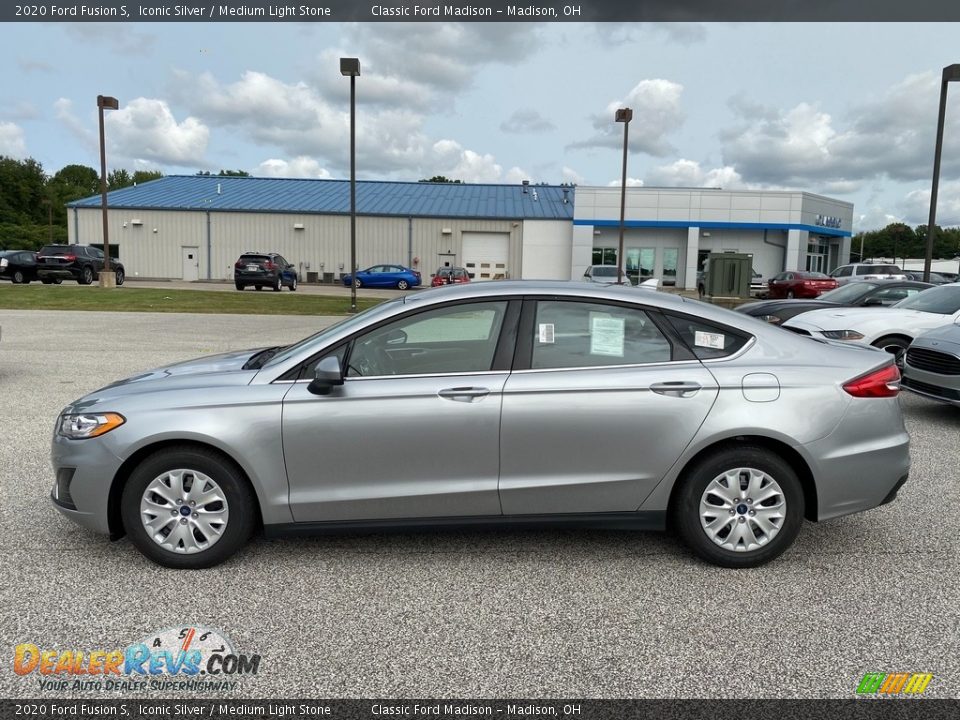 Iconic Silver 2020 Ford Fusion S Photo #2