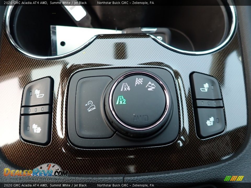 Controls of 2020 GMC Acadia AT4 AWD Photo #19