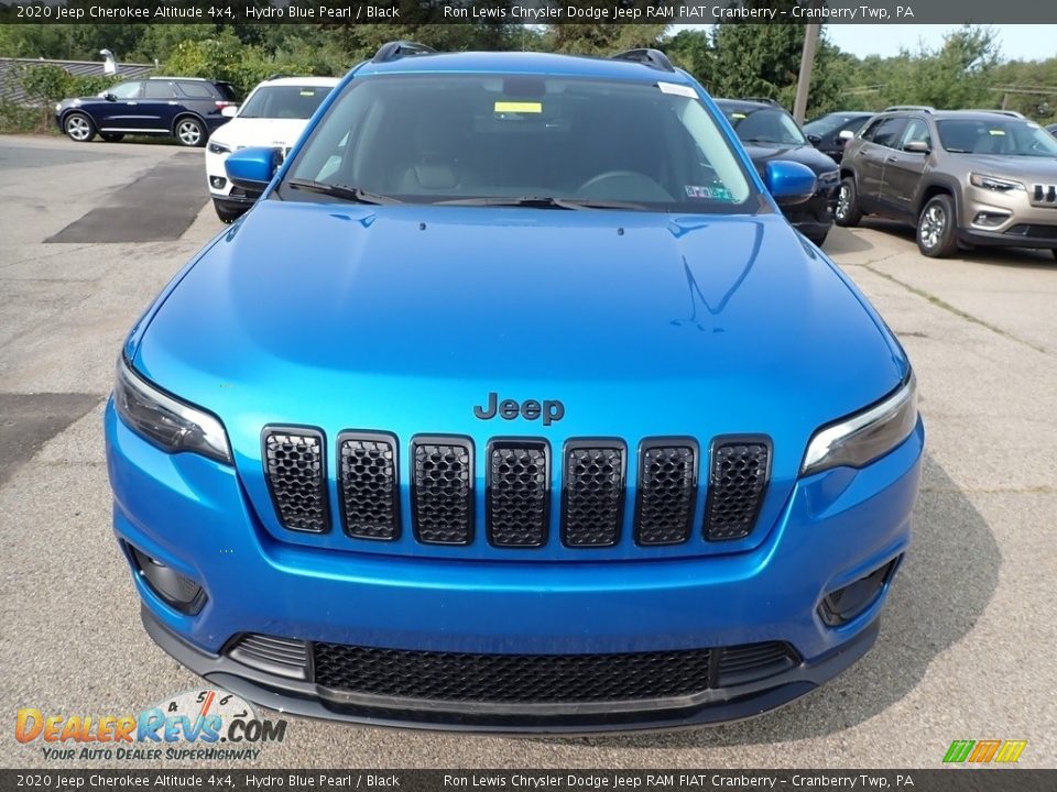 2020 Jeep Cherokee Altitude 4x4 Hydro Blue Pearl / Black Photo #2