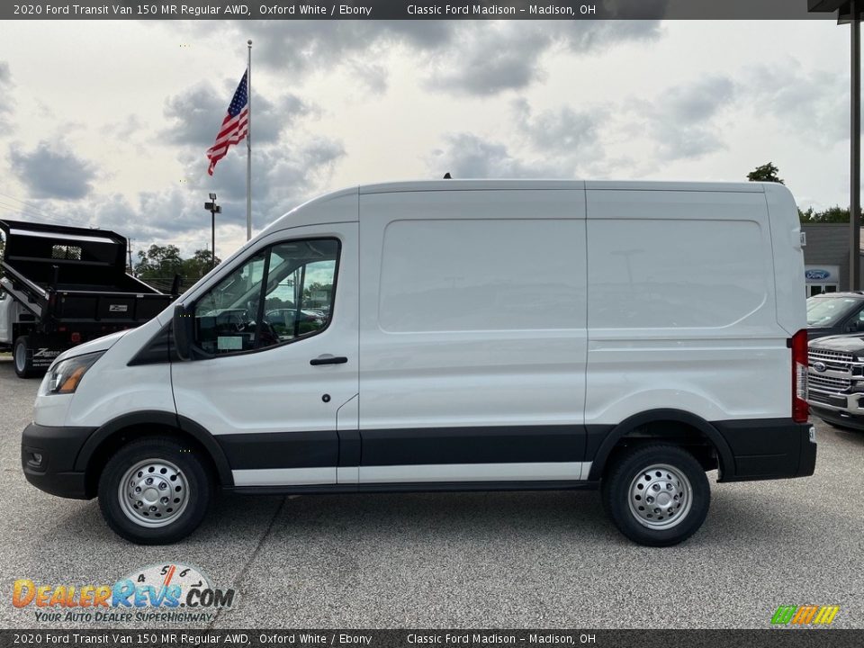 Oxford White 2020 Ford Transit Van 150 MR Regular AWD Photo #2