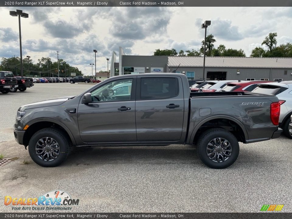 2020 Ford Ranger XLT SuperCrew 4x4 Magnetic / Ebony Photo #2