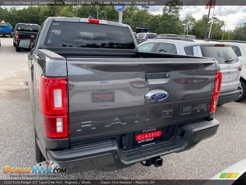 2020 Ford Ranger XLT SuperCrew 4x4 Magnetic / Ebony Photo #3