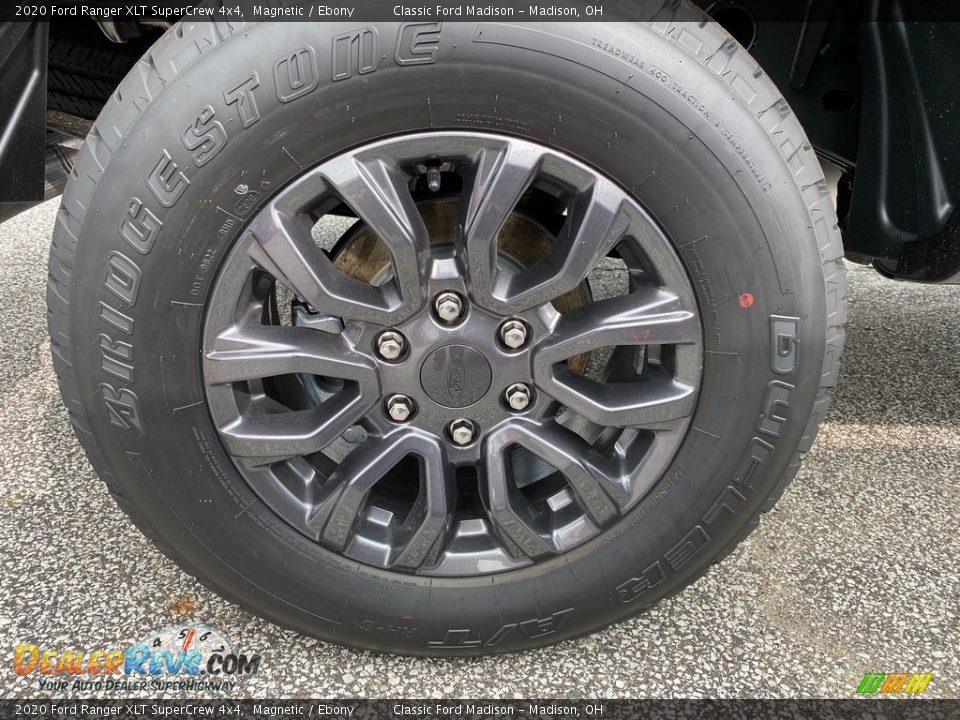 2020 Ford Ranger XLT SuperCrew 4x4 Magnetic / Ebony Photo #4