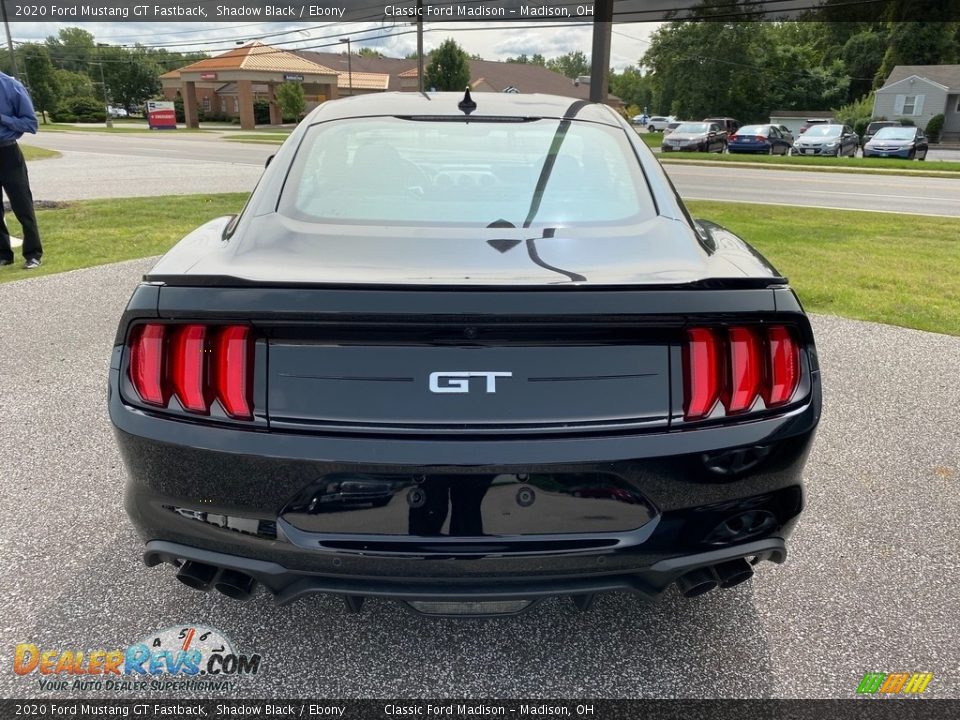 2020 Ford Mustang GT Fastback Shadow Black / Ebony Photo #3