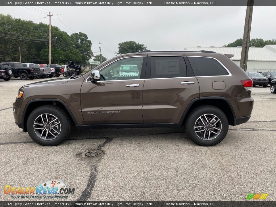 2020 Jeep Grand Cherokee Limited 4x4 Walnut Brown Metallic / Light Frost Beige/Black Photo #8