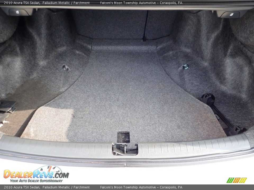 2010 Acura TSX Sedan Palladium Metallic / Parchment Photo #4