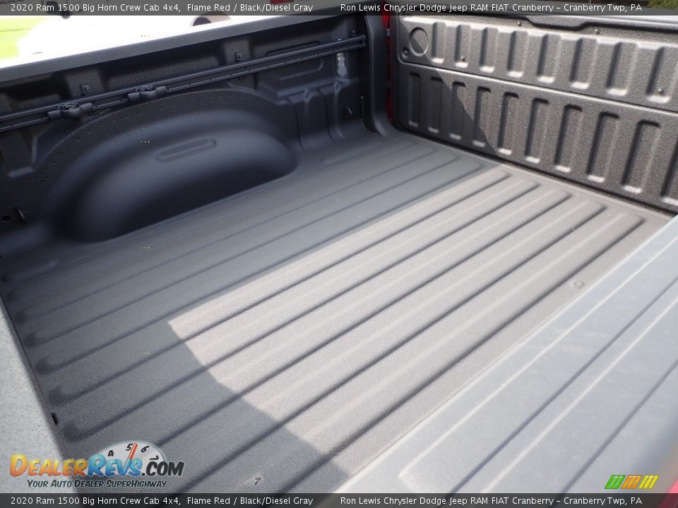2020 Ram 1500 Big Horn Crew Cab 4x4 Flame Red / Black/Diesel Gray Photo #10