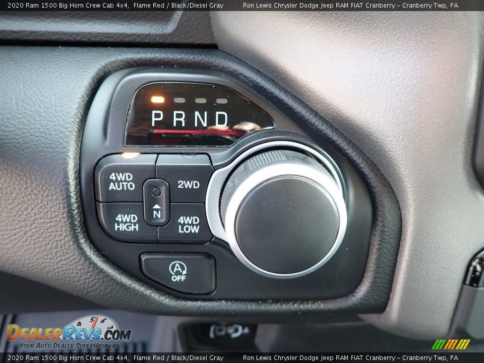 2020 Ram 1500 Big Horn Crew Cab 4x4 Flame Red / Black/Diesel Gray Photo #18