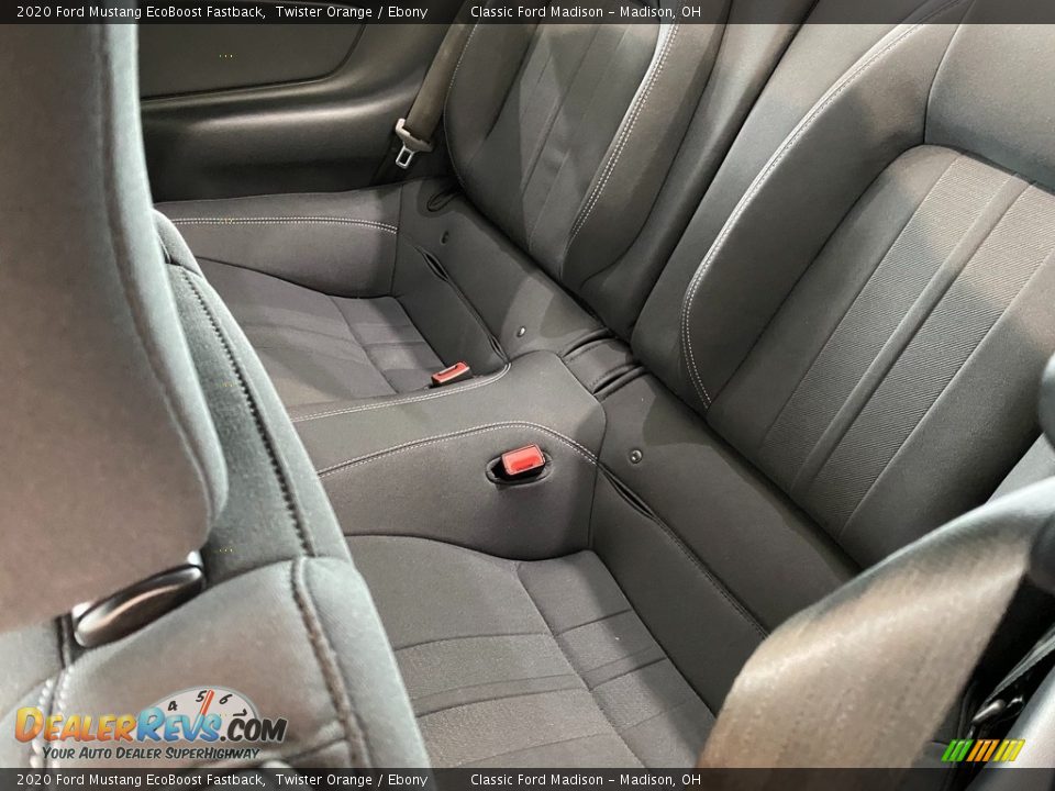 Rear Seat of 2020 Ford Mustang EcoBoost Fastback Photo #5