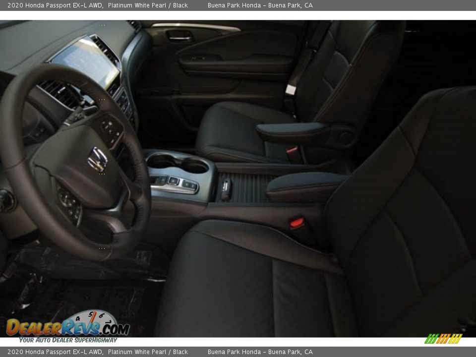 2020 Honda Passport EX-L AWD Platinum White Pearl / Black Photo #15