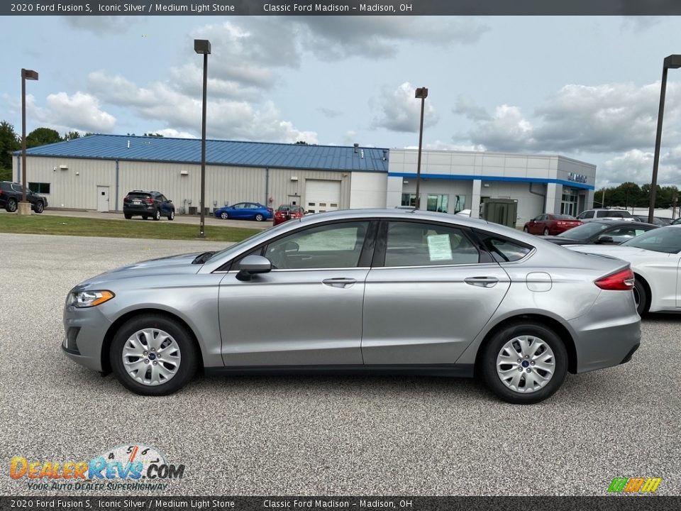 Iconic Silver 2020 Ford Fusion S Photo #2