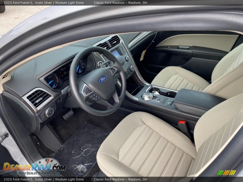 Front Seat of 2020 Ford Fusion S Photo #4
