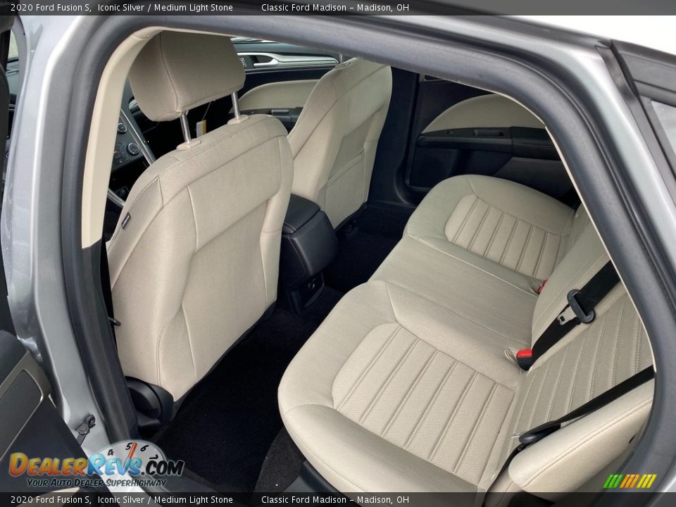 Rear Seat of 2020 Ford Fusion S Photo #5