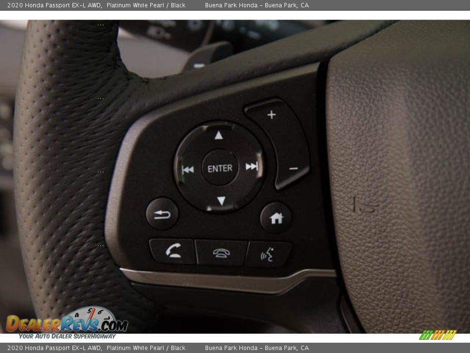 2020 Honda Passport EX-L AWD Platinum White Pearl / Black Photo #20